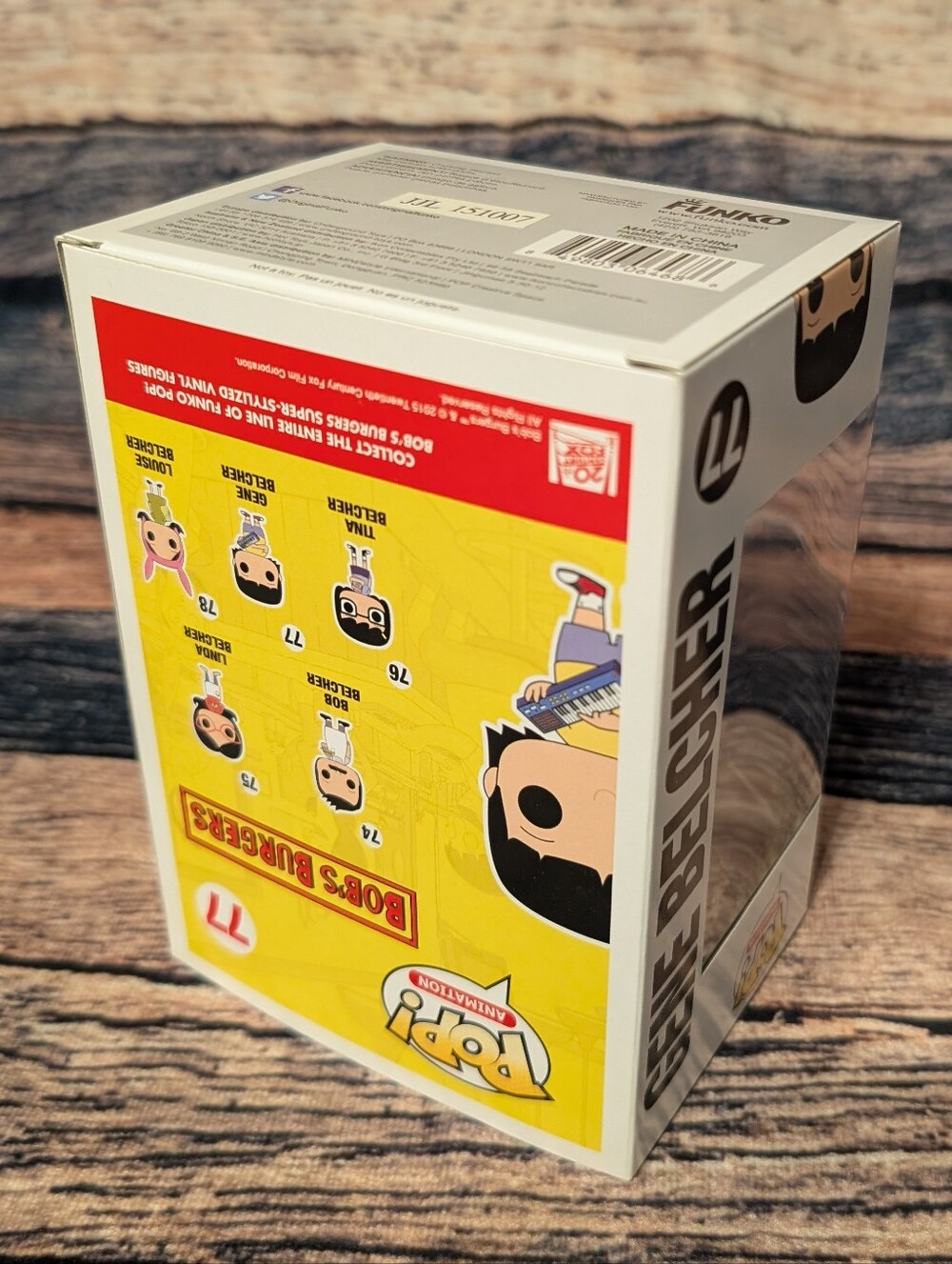 Funko Pop Bob's Burgers Gene Belcher #77 - Picture 3 of 3